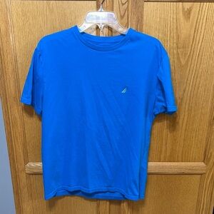 L. Nautica Men's Bright Blue Tee